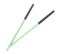 VICASKY Bacchette in Alluminio Verde per Batteria Jazz, 1 Paio con Sensazione Manuale Comoda per Musicisti