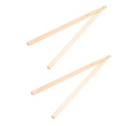 VICASKY Bacchette Per Batteria in Acero 295x14mm 2 Paia Per Ragazzo Ragazza e Adulti, Accessori Per Percussioni Performanti Superficie Liscia Per Strumenti Musicali Jazz e Palcoscenico