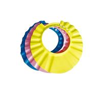 VICASKY Bambino Capelli Lavaggio Scudo Cap Baby Shampoo Cap Proteggere Occhi Orecchie Resistente al Calore 3m-6y Dark