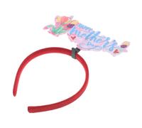 VICASKY Banca Per La Festa Della Fascia Per Felice Anno Fascia Da Sposa Copricapo Di Fiori Buon Anno Capo Boppers Fascia Floreale Per Le Donne Fasce Di Compleanno Plastica