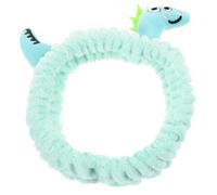 VICASKY Banda Per Dei Dinosauri Cartoni Animati Fascia Per Il Lavaggio Del Viso Fascia Per Per Lavare Il Viso Volto Di Lavaggio Della Fascia Trucco Vello Di Corallo Verde