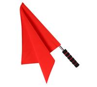 VICASKY Bandiere Arbitro Da Gara Portatili Resistente Rosso Impugnatura in Spugna Per Partite e Manifestazioni Sportive