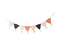 VICASKY Bandiere triangolari in cotone, fatti a mano, per decorare la cameretta dei bambini, shower e feste di compleanno