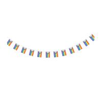 VICASKY Bandiere Triangolari Rainbow per Pride Decorazioni Leggere e Resistenti per Feste Lgbt da Bandiere per Interni Ed Esterni Diritti e Movimenti Sociali