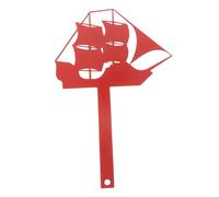 VICASKY Bandiere Verticali Per Cassette Postali in Ferro a Forma Di Nave, Bandiera Di Ricambio Resistente Alle Intemperie, Decorazione Marina Per Cassette Postali Da Esterno