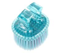 VICASKY Barbier Spolverino Spazzola da parrucchiere per capelli da uomo, spazzola per capelli da uomo, spazzola per la polvere, pettine per capelli da uomo, per parrucchieri, manico in plastica, blu