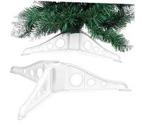 VICASKY Base Bianca Supporto Stabile e Sganciabile per Artificiali Antiribaltamento per Decorazioni Festive