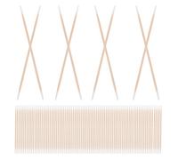 VICASKY Bastoncini di Cotone a Doppia Punta 10 CM per Unghie, Micro Appuntiti in Legno, 1200 Pezzi per Pulizia di Precisione in Nail Art e Tatuaggi, Uso Professionale e Fai da Te