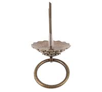 VICASKY Battacchio per Porta in Rame Solido e Resistente, Design Antico Retrò Classico e Semplice, Decorativo e Funzionale per Esterni Casa e Ingresso