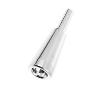 VICASKY Becco per Tromba in Argento Stile Americano Superficie Liscia e Suono Elegante, Accessorio Professionale Portatile per Musicisti e Studenti