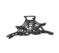 VICASKY Black Spider Web Hair Clip molletta riccio fermagli per da donna Accessori per per ragazze adolescenti accessori per per donna Lega di zinco Nero