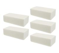 VICASKY Blocchi di Fango per Fiori Pu 5 Pezzi Base Bianco per Composizioni Floreali Semplice e Versatile per Decorazione Casa e Vasi