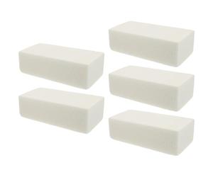 VICASKY Blocchi di Fango per Fiori Pu 5 Pezzi Base Bianco per Composizioni Floreali Semplice e Versatile per Decorazione Casa e Vasi