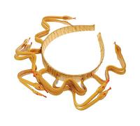 VICASKY Bomboniere Copricapo Medusa Cosplay Fascia Serpente Horror Cerchietti per Capelli Simulazione Festa Accessorio Halloween