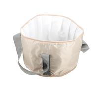 VICASKY Borsa da Viaggio per Pediluvio Pieghevole in Alluminio Termoisolante, Bacinella Portatile per Pediluvio da Viaggio, Vasca Multiuso Comoda e Salvaspazio per Campeggio e Attività