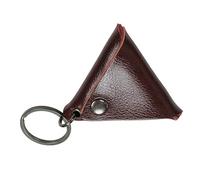 VICASKY Borsa organizer da tasca per plettri per chitarra, custodia per plettri per chitarra, custodia per plettri per chitarra, chitarra elettrica, accessori, marrone, 6.5X6.5X2cm, Cartella