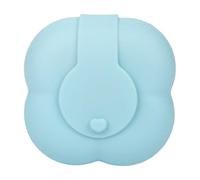 VICASKY Borsa Organizer in Silicone Per Spugnette Trucco e Piumini Cipria Custodia Da Viaggio Piccola Per Riporre Accessori Trucco Organizzazione Ordinata e Trasporto Comodo