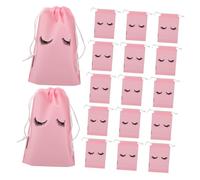 VICASKY Borsa per cosmetici da donna, piccola borsa per cosmetici, accessorio per ciglia, per la cura delle ciglia dei clienti, per piccole imprese, Colore: rosa., 18.00X13.00X0.10CM, moderno