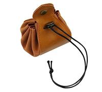 VICASKY Borsa per il supporto del cubo, per attrezzatura da calcio, kit di costruzione, borsa liquida, borsa piccola cubo in poliuretano marrone