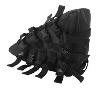 VICASKY Borsa Triangolare per Batteria Bici Oxford, Custodia Portaoggetti da Telaio su Strada e Mountain Bike, Marsupio Leggero Scomparto Spazioso e Cinghie Rinforzate