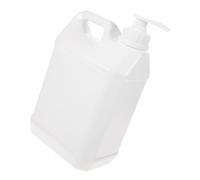 VICASKY Bottiglia di Plastica Con Tappo Della Pompa Contenitore Riutilizzabile Per Salse Acqua Saponi Liquidi Miele E Detergente Brocca di Miele Bianco Per Conservazione Pratica