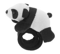 VICASKY Braccialetto a forma di cartoni animati, grandi braccialetti in peluche per il compleanno dei bambini, con bottoni a pressione per il polso in tessuto