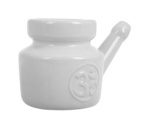 VICASKY Brocca in Ceramica Per Lavaggio Nasale Pulizia Profonda e Risciacquo Nasale Design Elegante e Riutilizzabile Soluzione Semplice Adulti