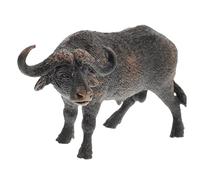 VICASKY Buffalo Model Toy Realistico in Plastica Solida per Decorazione Casa e Gioco Educativo Figurina Animale Selvatico Africano per Scrivania e Racconti