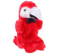 VICASKY Burattino Mano Pappagallo Peluche per Giocattolo Educativo Interattivo per Sviluppo Creatività e Comunicazione Marionetta Animale Morbida per Racconti e Giochi Immaginativi