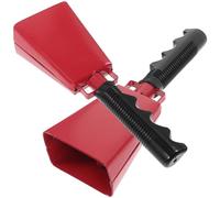 VICASKY Calcio 2 Pezzi Mano Campane Mano Campane Mucca Maniglie Sport Event Applaudire Corna