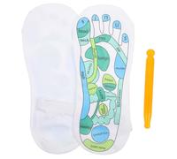 VICASKY Calzini Massaggianti per Riflessologia Digitopressione, Traspiranti e Spessi nella Zona Plantare, Calzini da Massaggio Domestico Elasticizzati per Fisioterapia Piedi Uomo e Donna,