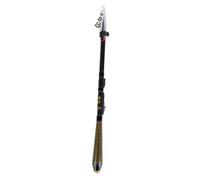 VICASKY Canna Telescopica in Carbonio Resistente con Anelli in e Impugnatura Antiscivolo per Viaggi e Surfcasting