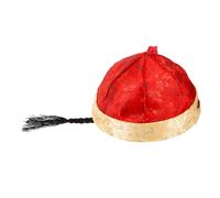 VICASKY Cappello da con Coda Intrecciata Accessorio da Cosplay Copricapo Festivo per Feste e Spettacoli