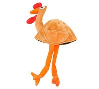 VICASKY Cappello di tacchino festivo con gambe per il giorno del Ringraziamento, accessorio di scena fotografico, per adulti e ragazzi e ragazze