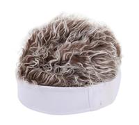 VICASKY cappello parrucca hip hop cappello di finti copricapo cappello parrucca cappello con berretto per parrucca cappello parrucca traspirante cotone