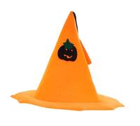 VICASKY Cappello Puntuto Halloween Elegante in Tessuto Vellutato per Costume Strega Adulti e Feste Tematiche