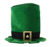 VICASKY Cappello Verde Bomboniere Per Il Di Patrizio Costume Costumi Superiore Cappelli Santo Cappello a Cilindro Verde Decorazioni Patricks Cappello Da Donna Stoffa