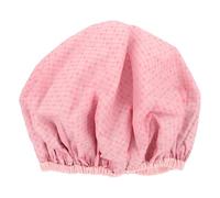 VICASKY Cappuccio Per Maschera Per Tappo Condizionatore Cuffia Da Doccia Riscaldata Cuffia Termica Per Capo Doccia Tappo Vapore Termico Calotta Termica Rosa Carta Stagnola