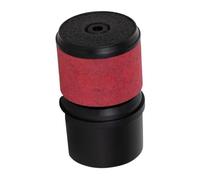VICASKY Capsula Microfonica a Bobina per Microfono, Accessorio per Canto e KTV, Gomma ABS, Rosso, Acquisizione Chiara e Anti-