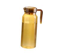 VICASKY Caraffa Acqua in Acrilico PC Resistente Caldo e Freddo Brocca Bevande con Beccuccio Antiscivolo Contenitore Succhi e Acqua Fredda per Casa Picnic e Feste Famiglia