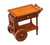 VICASKY Carrello per tenda elastica decorazione per la casa delle bambole a casa, gabbia per porcellini d'India, piccola casa delle bambole per la cucina, piccola decorazione per la casa, mobili in