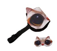 VICASKY Cartoon Animal Eye Maschera Occhio Cartone Animale Maschera Dormire Dolce Maschera Del Cartone Animale Maschere Animali Cartoni animati Maschere Animali Calico