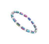 VICASKY Cavigliera da Donna in Pietra Naturale Design Semplice e Moda, Leggera e Portatile, come Regalo per Persone Care e Feste