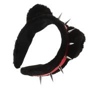 VICASKY Cerchietto Con Orecchie Di Gatto in Stile Punk Fascia Per Con Orecchie Pelose Accessori Per Cosplay e Feste Realizzato in Materiale Morbido e Resistente Adatto Per Diverse e Scene
