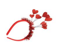 VICASKY Cerchietto per capelli a forma di cuore per San, decorazione per feste con cuori, per matrimoni e celebrazioni, bellissimo accessorio per capelli