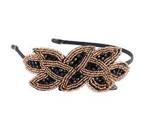 VICASKY Cerchietto per capelli in cristallo retrò per donna elegante fascia con strass come copricapo da sposa per occasioni speciali, copricapo da donna per matrimoni e feste
