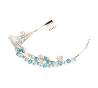 VICASKY Cerchietto per Chioma da Sposa Conchiglia e Stella del Mare, Handmade e Leggero, Accessorio Mare per Feste e Servizi Fotografici