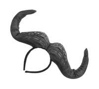 VICASKY Cerchietto per Halloween Cosplay Horn con corna del diavolo Ox Horn Copricapo per feste in costume e decorazioni per donne e ragazze