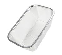 VICASKY Cestello in Acciaio Inossidabile per Lavare Verdure e Frutta, Scolapiatti Multifunzionale Profondo Drenaggio, per Cucina e Casa