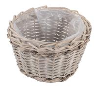 VICASKY Cesto Per Piante Intrecciate Per Piante Da Fioriera Decorativa Da Tavolo Elegante Decorazione Per La Casa Contenitore Per Giocattoli Ragazzi E Ragazze